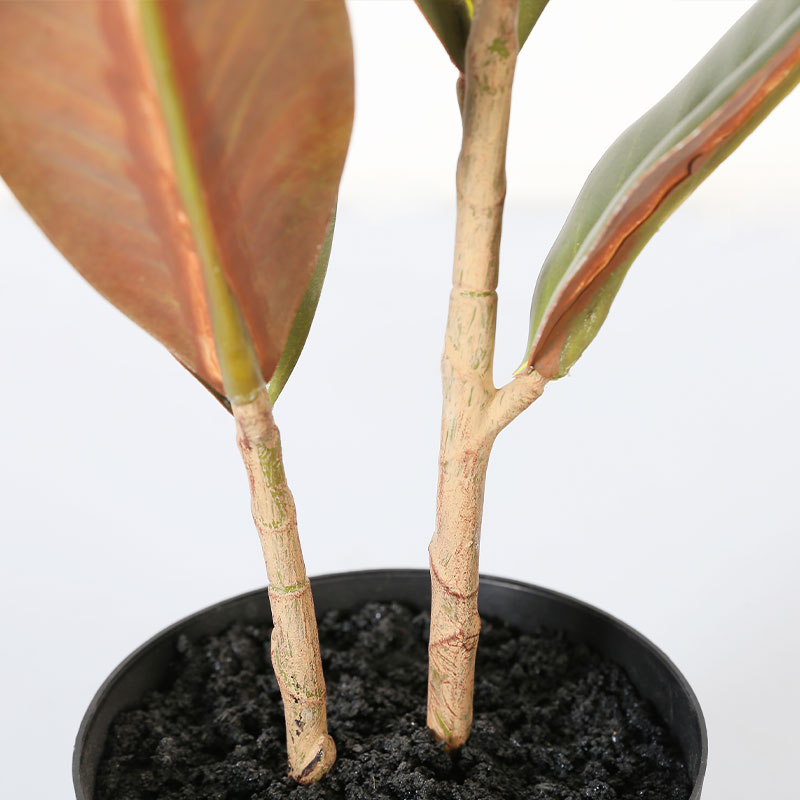 Potted artificial Ficus microcarpa