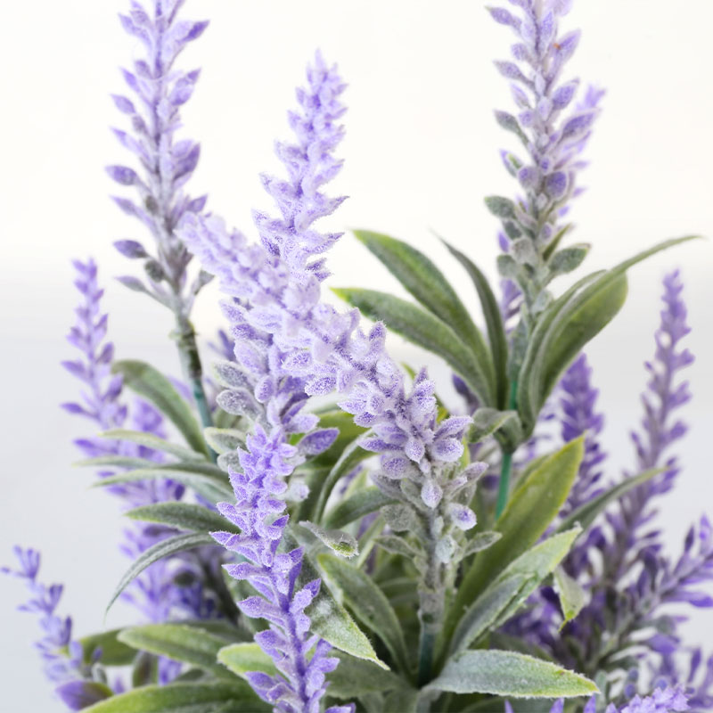 Artificial Lavender Potted Flowers