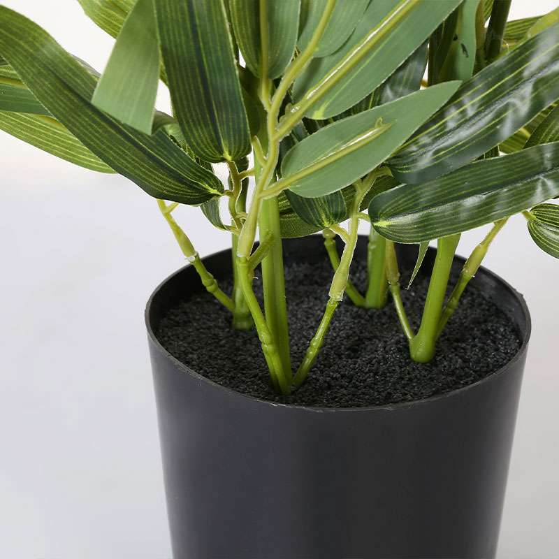 Potted artificial Dracaena reflexa