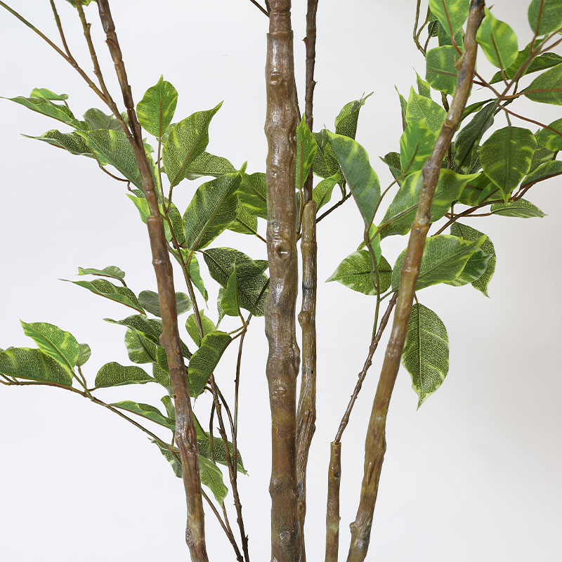 Potted artificial Ficus microcarpa