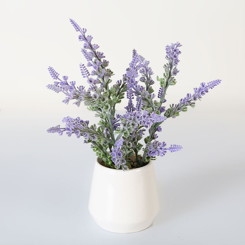 Fake Plants Decor Artificial Lavender